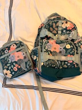 Pottery barn rifle paper co backpack set